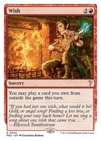 Wish (White Border) from Mystery Booster 2