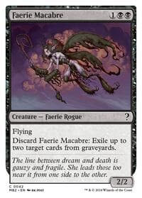 Faerie Macabre (White Border) from Mystery Booster 2