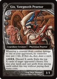 Gix, Yawgmoth Praetor (Future Sight) from Mystery Booster 2
