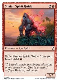 Simian Spirit Guide (White Border) from Mystery Booster 2