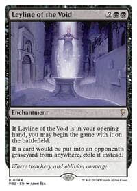 Leyline of the Void (White Border) from Mystery Booster 2