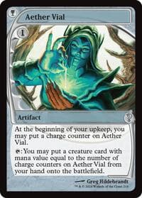 Aether Vial (Future Sight) from Mystery Booster 2