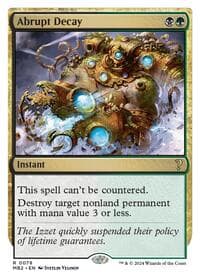 Abrupt Decay (White Border) from Mystery Booster 2