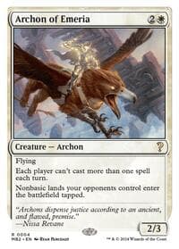 Archon of Emeria (White Border) from Mystery Booster 2