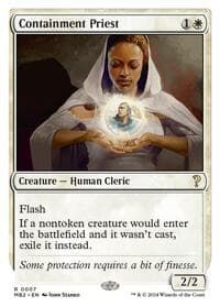 Containment Priest (White Border) from Mystery Booster 2