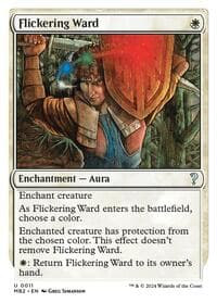 Flickering Ward (White Border) from Mystery Booster 2