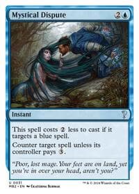 Mystical Dispute (White Border) from Mystery Booster 2