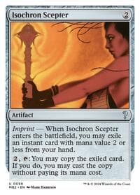 Isochron Scepter (White Border) from Mystery Booster 2