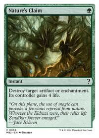 Nature's Claim (White Border) from Mystery Booster 2