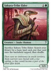 Sakura-Tribe Elder (White Border) from Mystery Booster 2