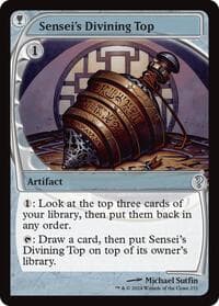 Sensei's Divining Top (Future Sight) from Mystery Booster 2