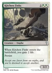 Kitchen Finks (White Border) from Mystery Booster 2