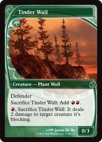 Tinder Wall (Future Sight) from Mystery Booster 2