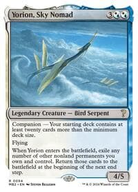 Yorion, Sky Nomad (White Border) from Mystery Booster 2
