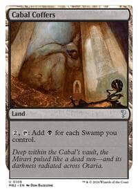 Cabal Coffers (White Border) from Mystery Booster 2