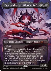Drana, the Last Bloodchief (Rainbow Foil) from Secret Lair Drop Series
