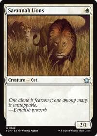 Savannah Lions from Foundations