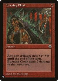 Burning Cloak from The List Reprints