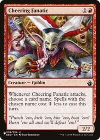 Cheering Fanatic from The List Reprints