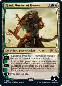 Ajani, Mentor of Heroes (Deluxe Commander Kit) from Unique and Miscellaneous Promos