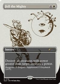 Fell the Mighty (1778) from Secret Lair Drop Series