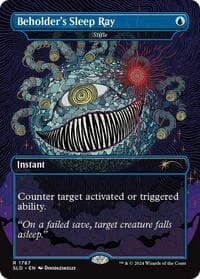 Beholder's Sleep Ray - Stifle from Secret Lair Drop Series