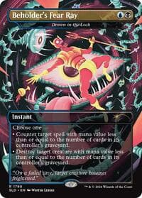 Beholder's Fear Ray - Drown in the Loch from Secret Lair Drop Series