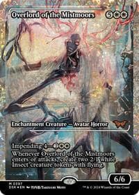 Overlord of the Mistmoors (Showcase) (Fracture Foil) from Duskmourn: House of Horror