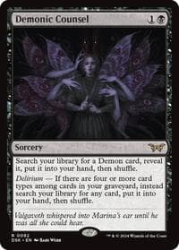 Demonic Counsel from Duskmourn: House of Horror