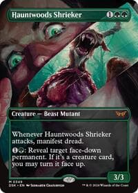 Hauntwoods Shrieker (Borderless) from Duskmourn: House of Horror