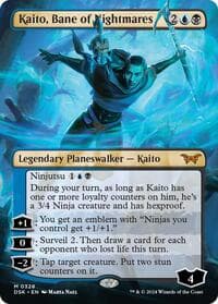 Kaito, Bane of Nightmares (Borderless) from Duskmourn: House of Horror
