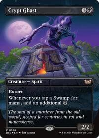Crypt Ghast (Borderless) from Commander: Duskmourn: House of Horror