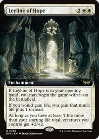 Leyline of Hope (Extended Art) from Duskmourn: House of Horror