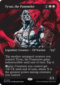 Tyvar, the Pummeler (Showcase) (Textured Foil) from Duskmourn: House of Horror