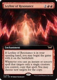 Leyline of Resonance (Extended Art) from Duskmourn: House of Horror