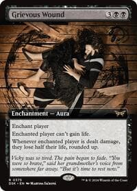 Grievous Wound (Extended Art) from Duskmourn: House of Horror