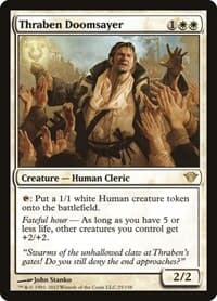 Thraben Doomsayer from Dark Ascension