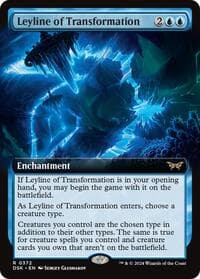 Leyline of Transformation (Extended Art) from Duskmourn: House of Horror