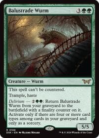 Balustrade Wurm from Duskmourn: House of Horror