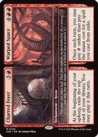 Charred Foyer // Warped Space from Duskmourn: House of Horror