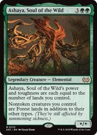 Ashaya, Soul of the Wild from Commander: Duskmourn: House of Horror