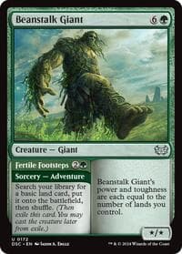 Beanstalk Giant from Commander: Duskmourn: House of Horror