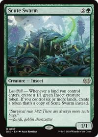 Scute Swarm from Commander: Duskmourn: House of Horror