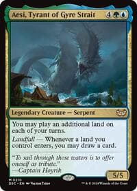 Aesi, Tyrant of Gyre Strait from Commander: Duskmourn: House of Horror