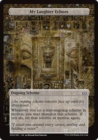My Laughter Echoes (Full Art) from Archenemy: Duskmourn