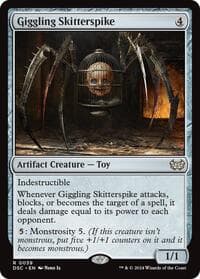 Giggling Skitterspike from Commander: Duskmourn: House of Horror