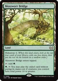 Mosswort Bridge from Commander: Duskmourn: House of Horror