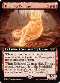 Enduring Courage (Extended Art) from Duskmourn: House of Horror