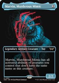 Marvin, Murderous Mimic (Showcase) from Duskmourn: House of Horror