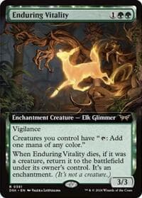 Enduring Vitality (Extended Art) from Duskmourn: House of Horror